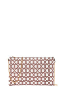 Women's Beige Long Chain Strap Clutch Bag | Derimod