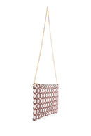 Women's Beige Long Chain Strap Clutch Bag | Derimod
