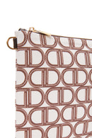 Women's Beige Long Chain Strap Clutch Bag | Derimod