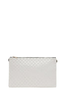 Women's White Long Chain Strap Clutch Bag | Derimod