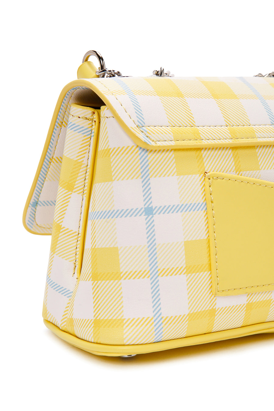 Women's Yellow Printed Long Strap Crossbody Bag