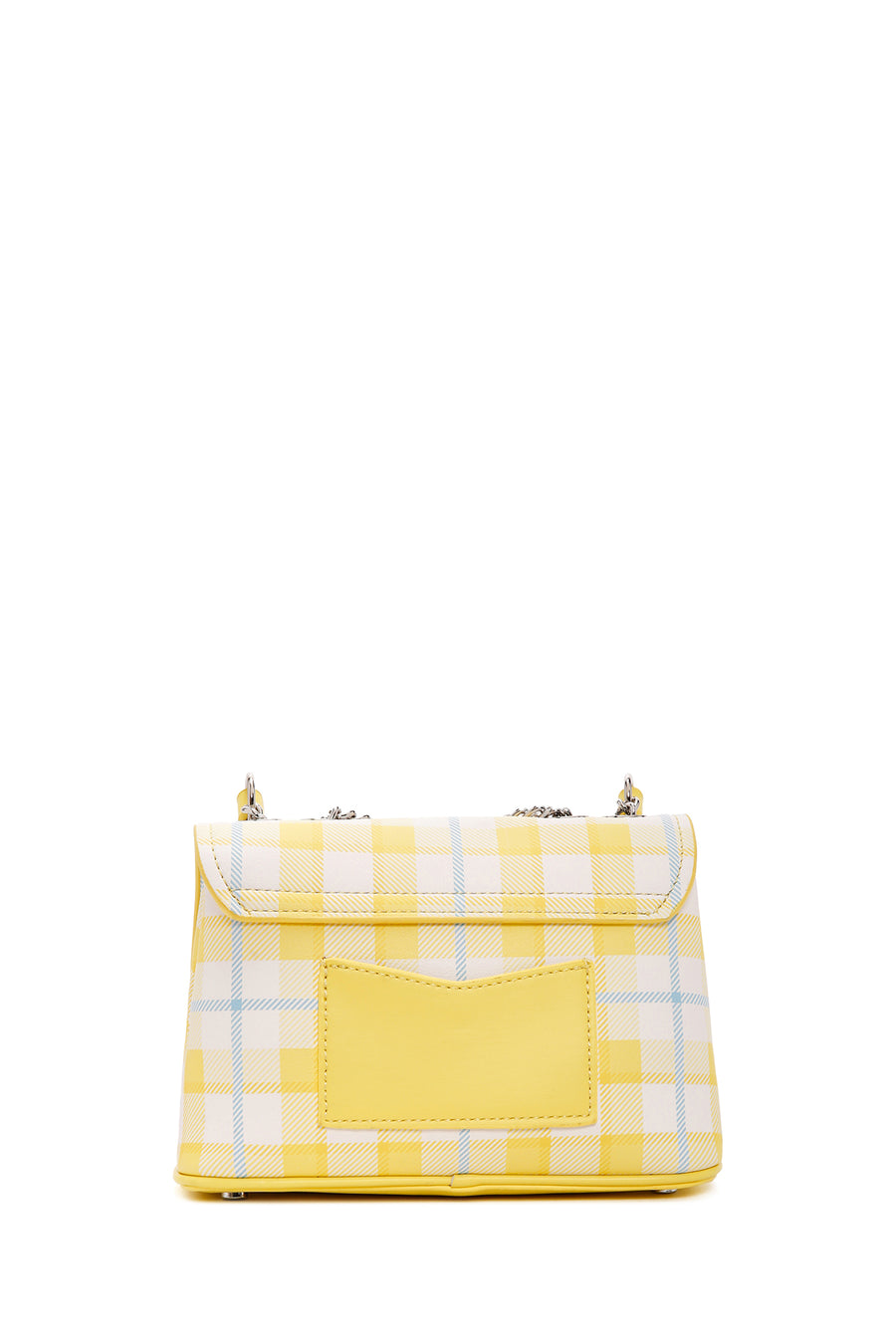 Women's Yellow Printed Long Strap Crossbody Bag