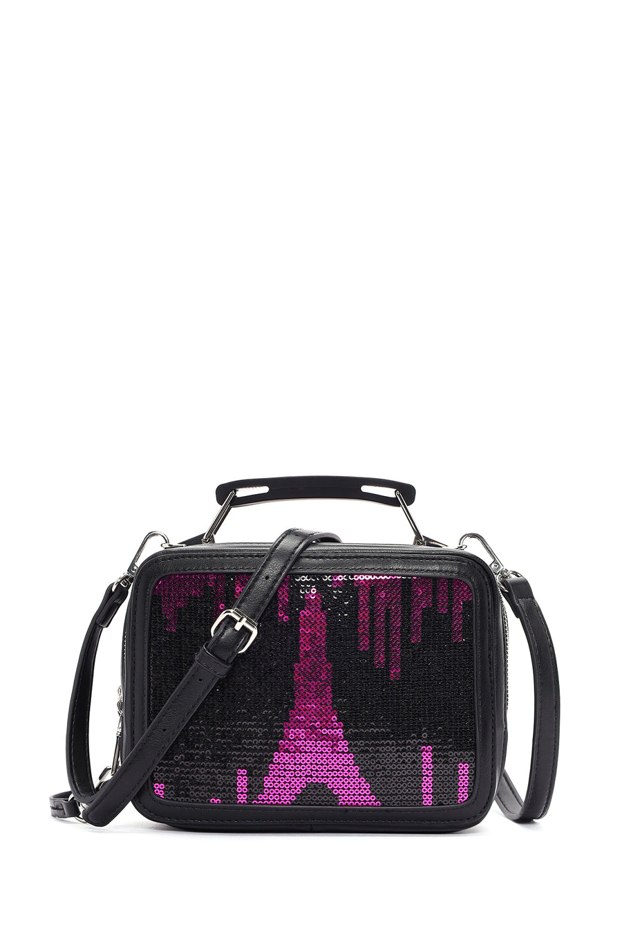 Women Black Long Strap Crossbody Bag 24SBD247846 | Derimod