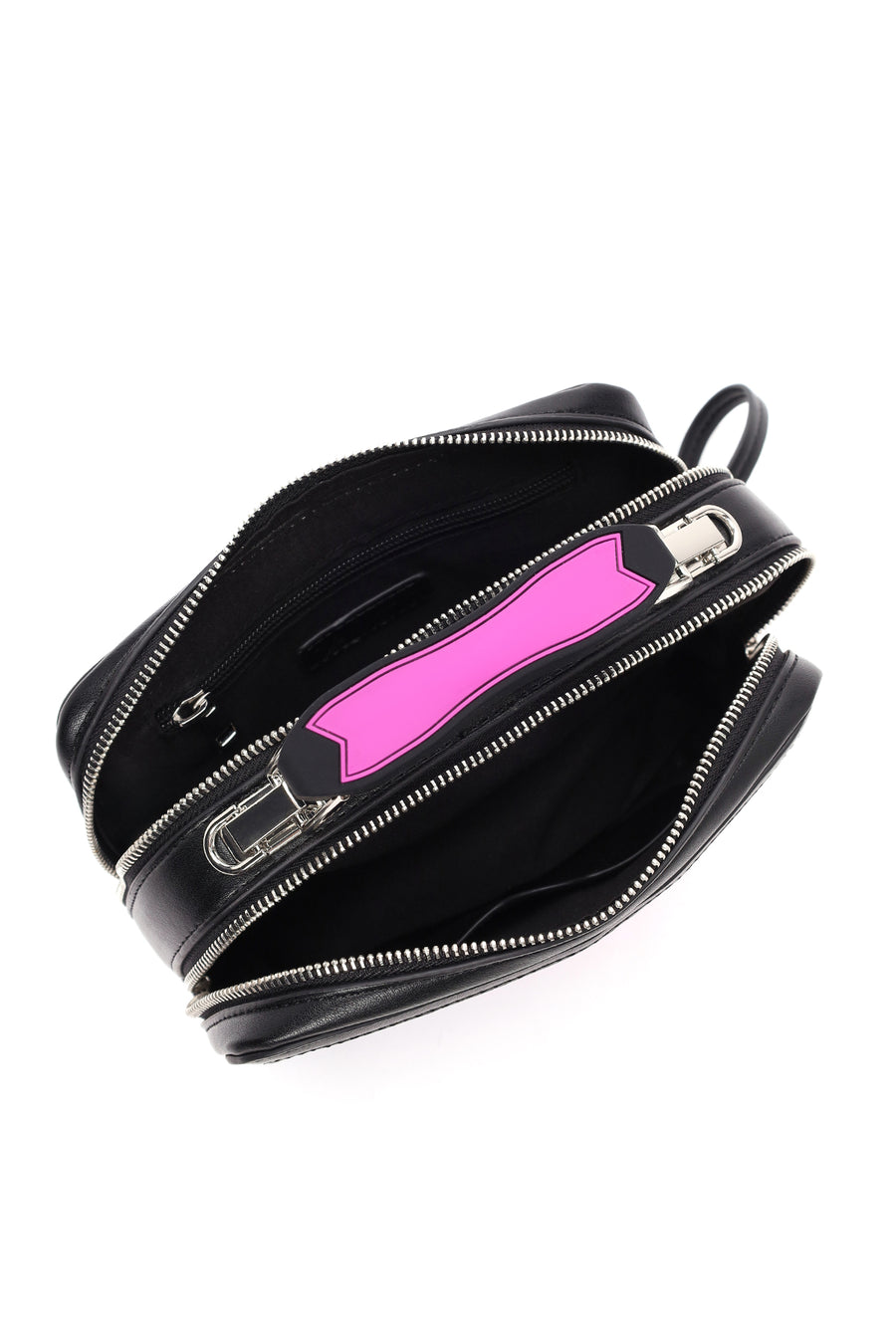 Women Black Long Strap Crossbody Bag