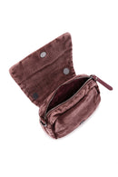 Women's Pink Long Strap Fabric Crossbody Bag | Derimod