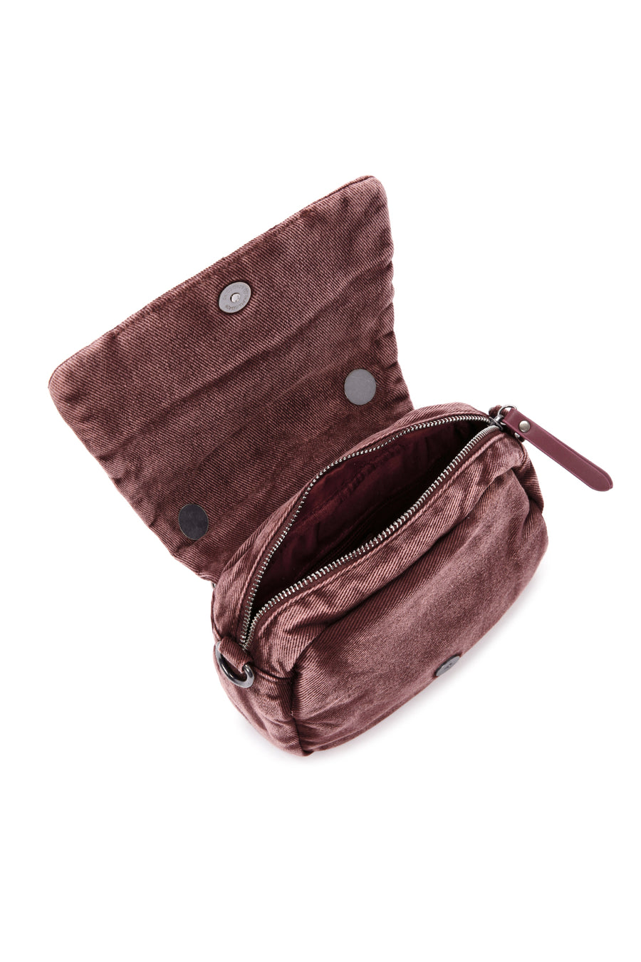 Women's Pink Long Strap Fabric Crossbody Bag