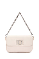Women's Cream Long Strap Shoulder Bag | Derimod