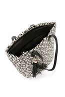 Women's Beige Straw Shoulder Bag | Derimod