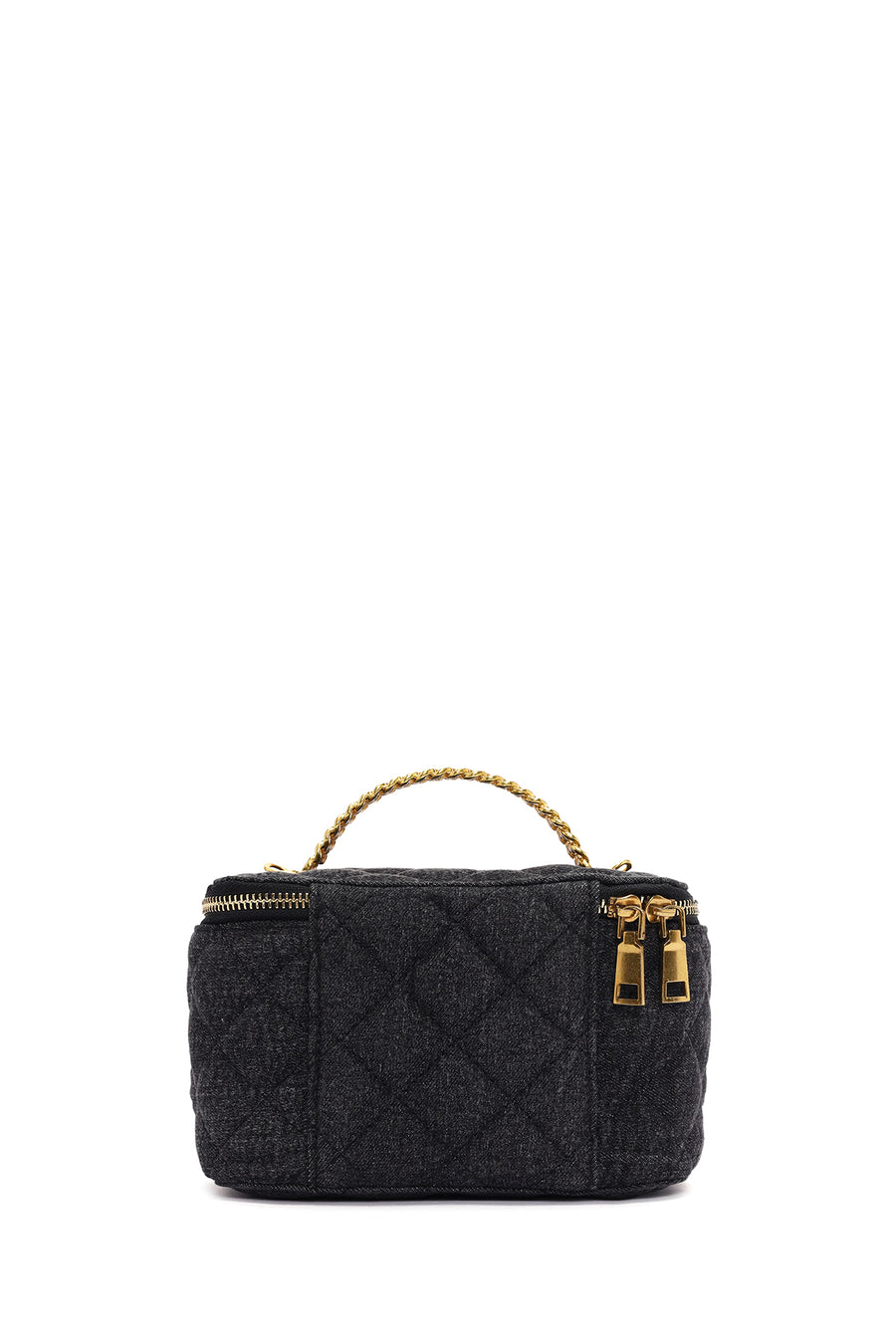 Women Blue Long Strap Quilted Crossbody Bag