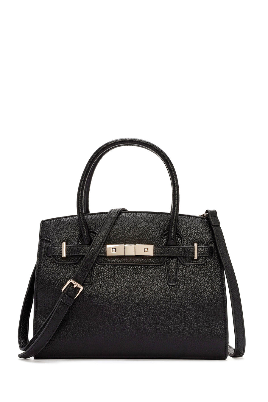 Women's Black Long Strap Classic Handbag 24SBD2548FT | Derimod