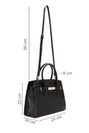 Women's Black Long Strap Classic Handbag | Derimod