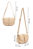 Women Beige Long Strap Shoulder Bag | Derimod