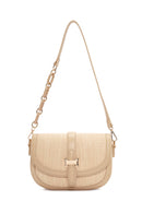 Women Beige Long Strap Shoulder Bag | Derimod