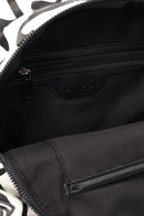 Women's Black Printed Backpack | Derimod