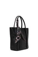 Women's Black Long Strap Shoulder Bag with Accessory Detail | Derimod