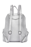 Women's Silver Metallic Backpack | Derimod