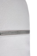 Women's Silver Metallic Backpack | Derimod
