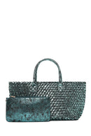Women's Green Knitted Shoulder Bag | Derimod