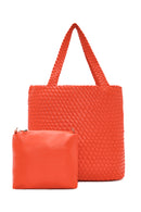 Women's Orange Long Strap Knitted Shoulder Bag | Derimod