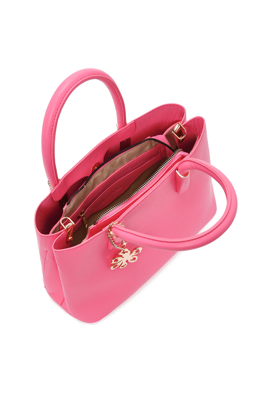 Women's Pink Long Strap Shoulder Bag