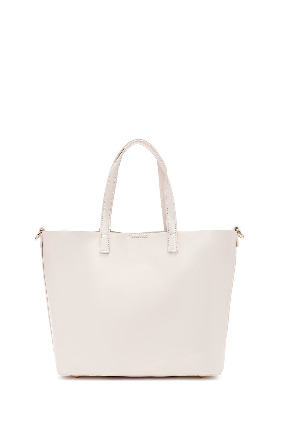 Women's Cream Braided Classic Shoulder Bag