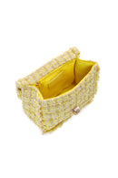 Women's Yellow Long Strap Shoulder Bag with Accessories | Derimod