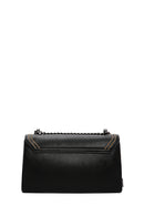 Women's Black Long Strap Crossbody Bag | Derimod