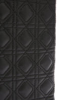 Women's Black Long Strap Quilted Handbag with Accessory Detail | Derimod
