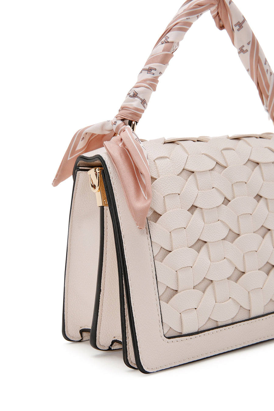 Women's Beige Long Strap Crossbody Bag