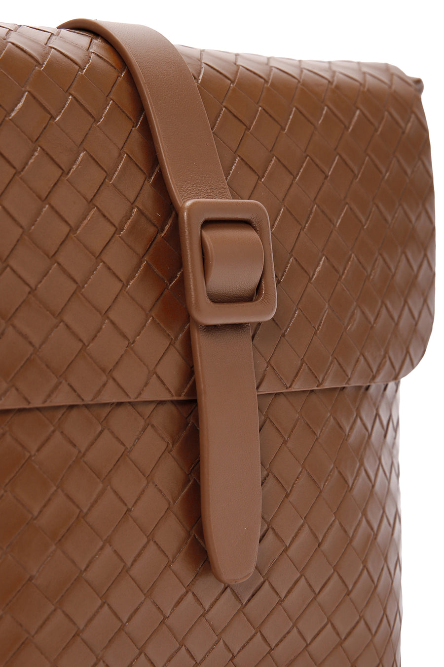 Women's Tan Long Strap Crossbody Bag