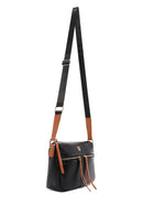 Women's Black Long Strap Crossbody Bag | Derimod