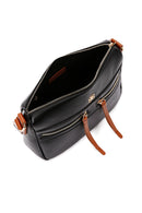 Women's Black Long Strap Crossbody Bag | Derimod