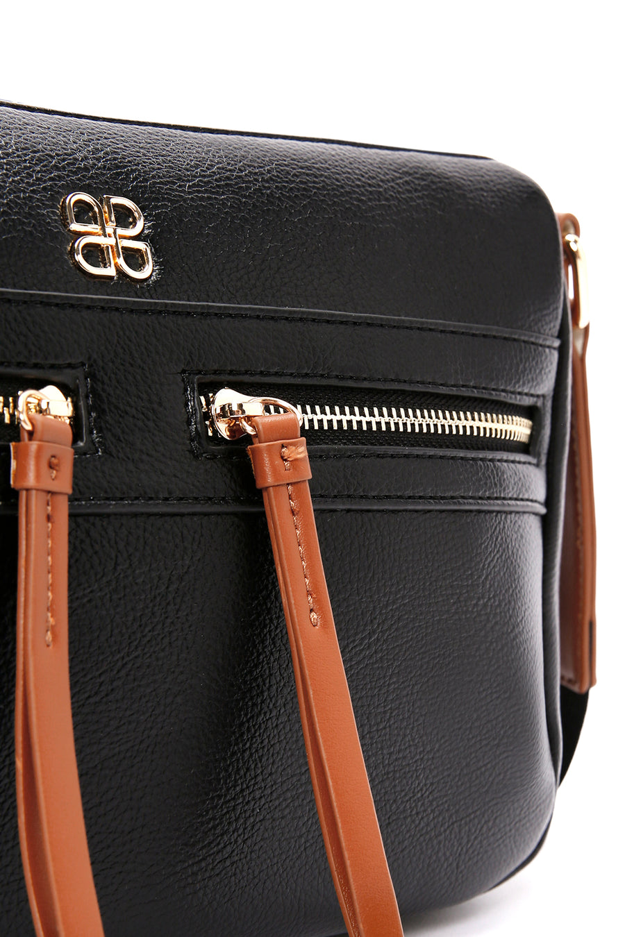 Women's Black Long Strap Crossbody Bag