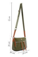 Women's Green Long Strap Crossbody Bag | Derimod