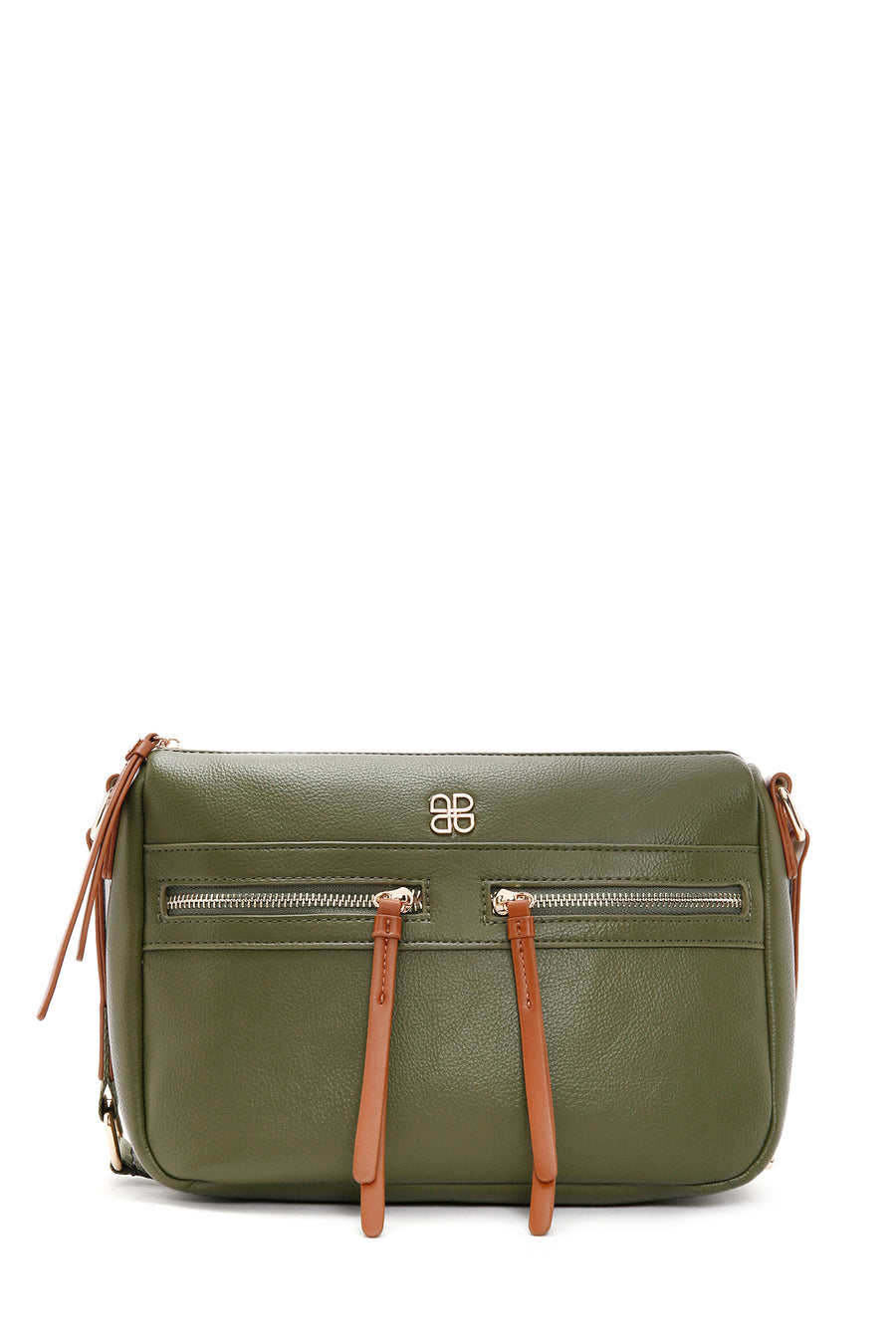Women's Green Long Strap Crossbody Bag