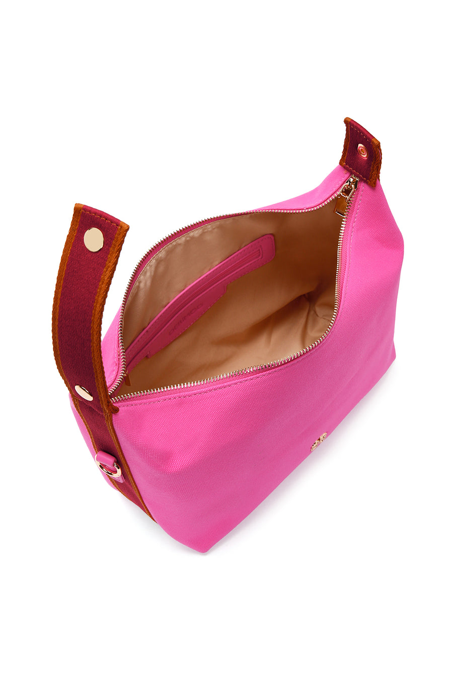 Women's Pink Long Strap Crossbody Bag