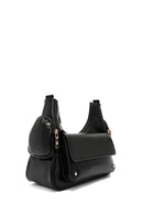 Women's Black Double Small Pocket Casual Shoulder Bag | Derimod