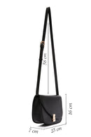 Women's Black Long Strap Crossbody Bag | Derimod