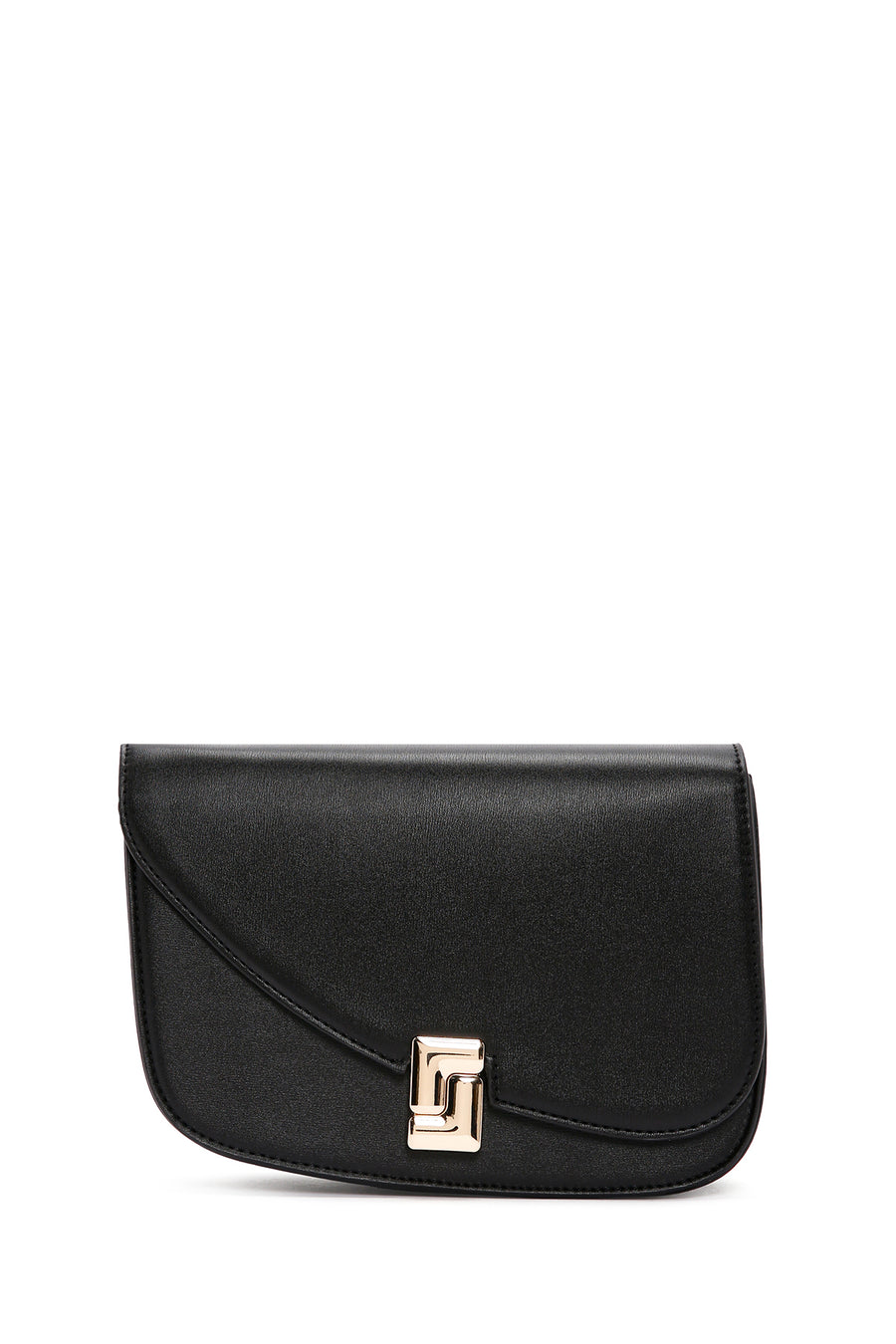 Women's Black Long Strap Crossbody Bag