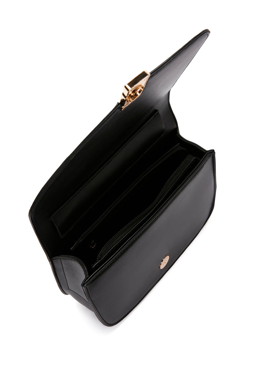 Women's Black Long Strap Crossbody Bag