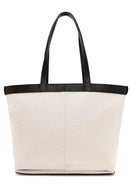 Women's Cream Fabric Shoulder Bag | Derimod