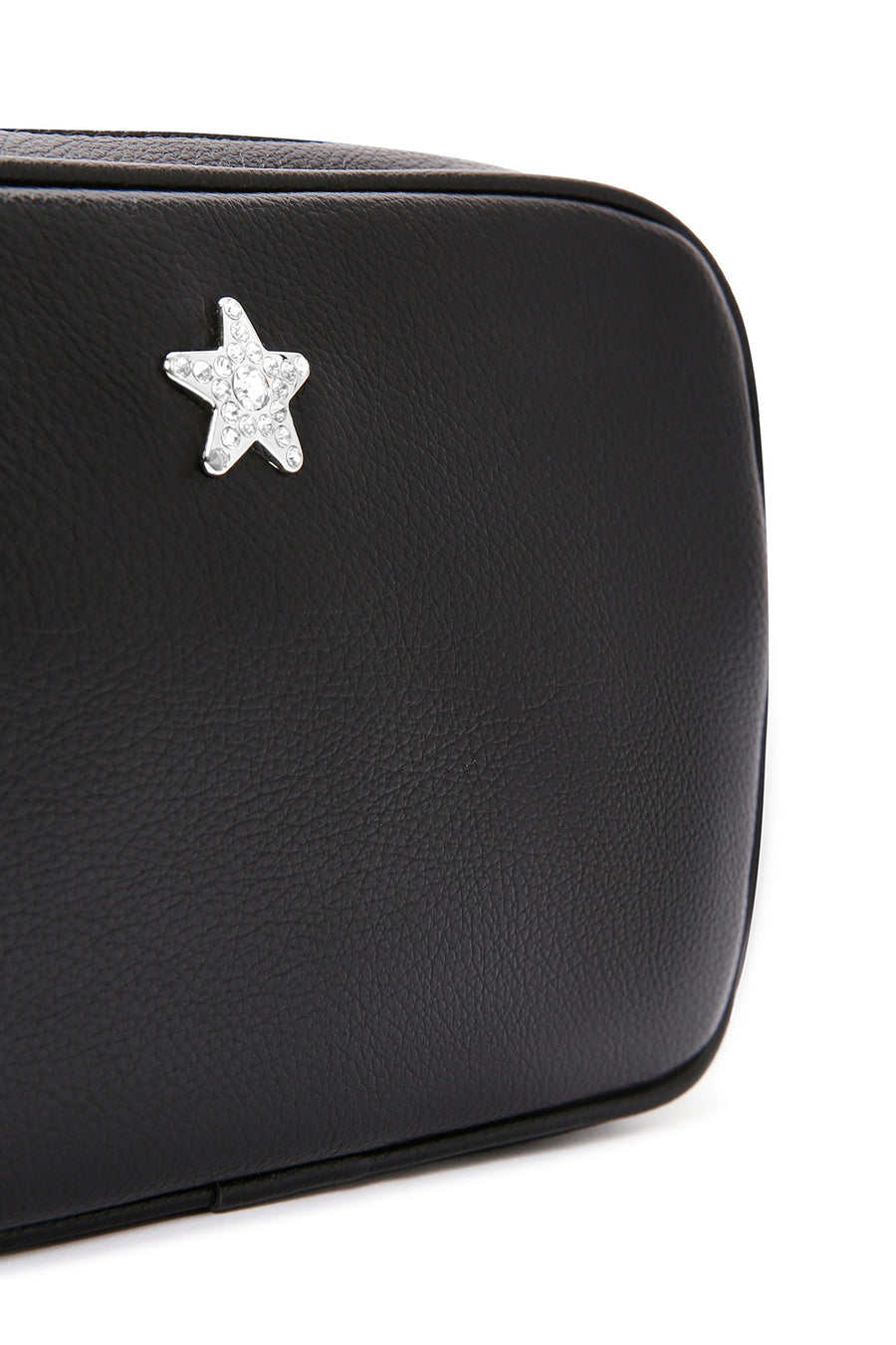 Women's Black Long Strap Crossbody Bag