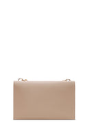 Women's Beige Long Chain Strap Clutch Bag | Derimod