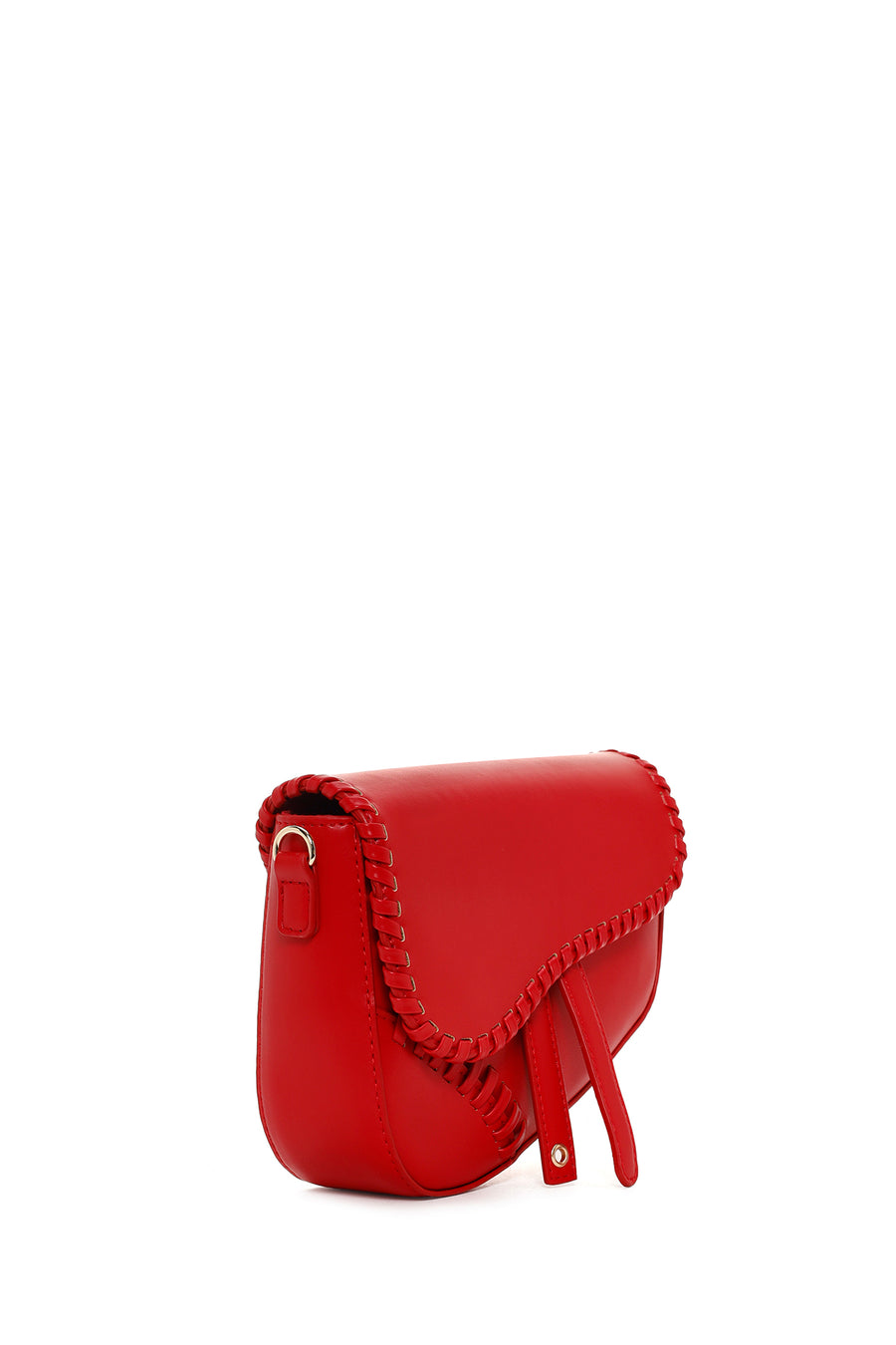 Women's Red Long Strap Shoulder Bag