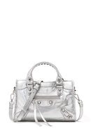 Women's Silver Long Strap Shoulder Bag | Derimod