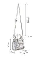 Women's Silver Long Strap Shoulder Bag | Derimod
