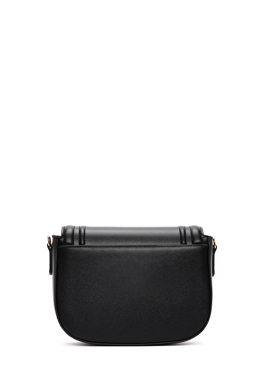 Women's Black Thick Strap Crossbody Bag