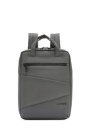 D-Pack Unisex Gray Fabric Backpack | Derimod