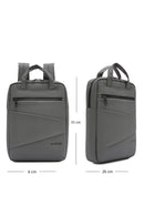 D-Pack Unisex Gray Fabric Backpack | Derimod