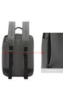 D-Pack Unisex Gray Fabric Backpack | Derimod